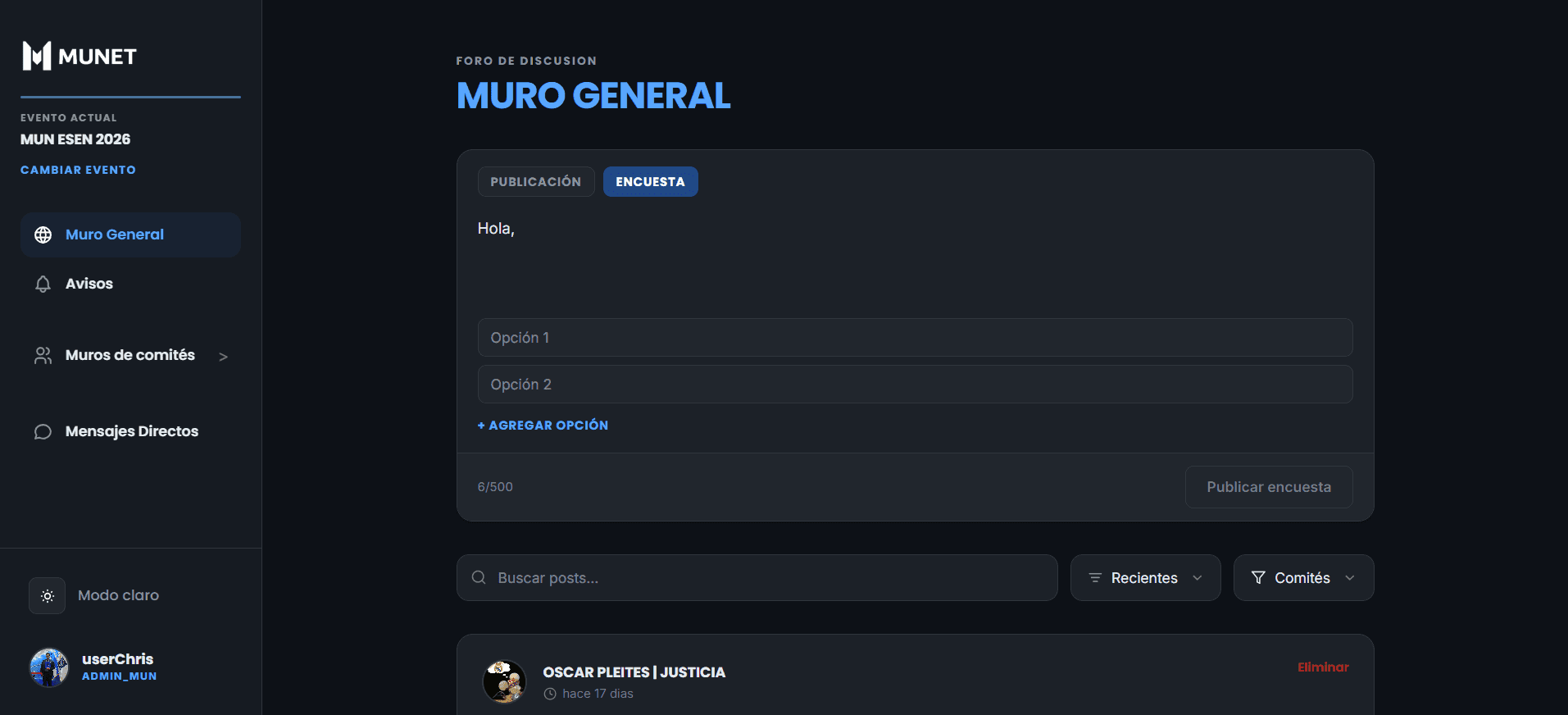MUNet main preview